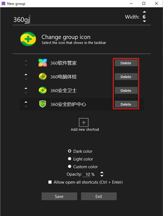 Taskbar Groups(任务栏图标分组工具)